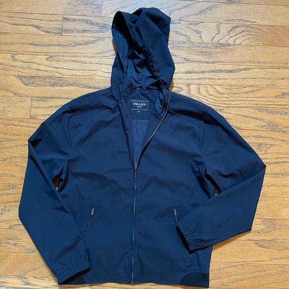 Prada Windbreaker Jacket Men L - Picture 5 of 8